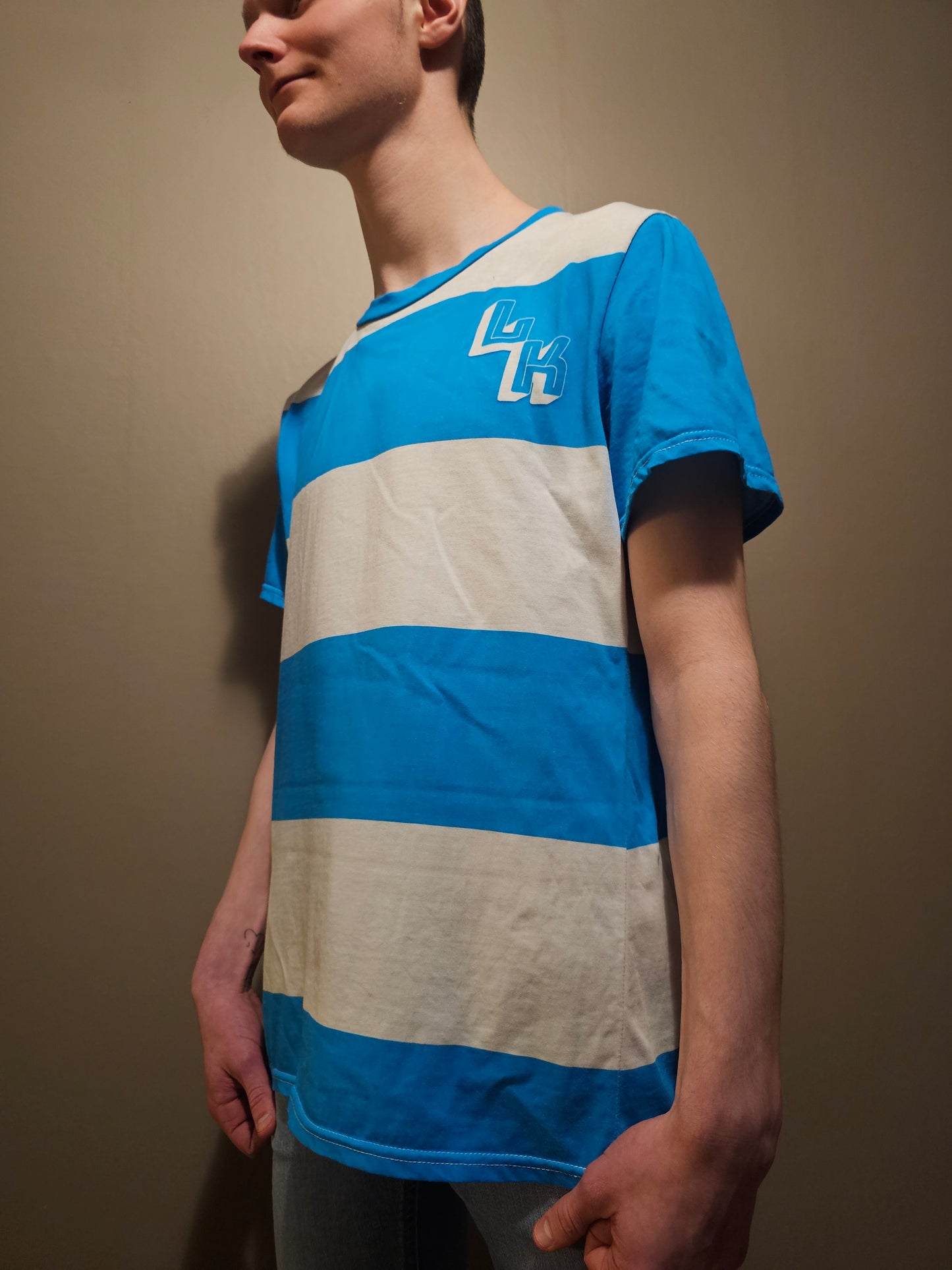 LK- Baby Blue Stripes