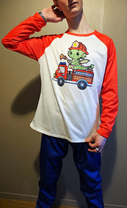 Dino The Firefighter Thick Pyjamas